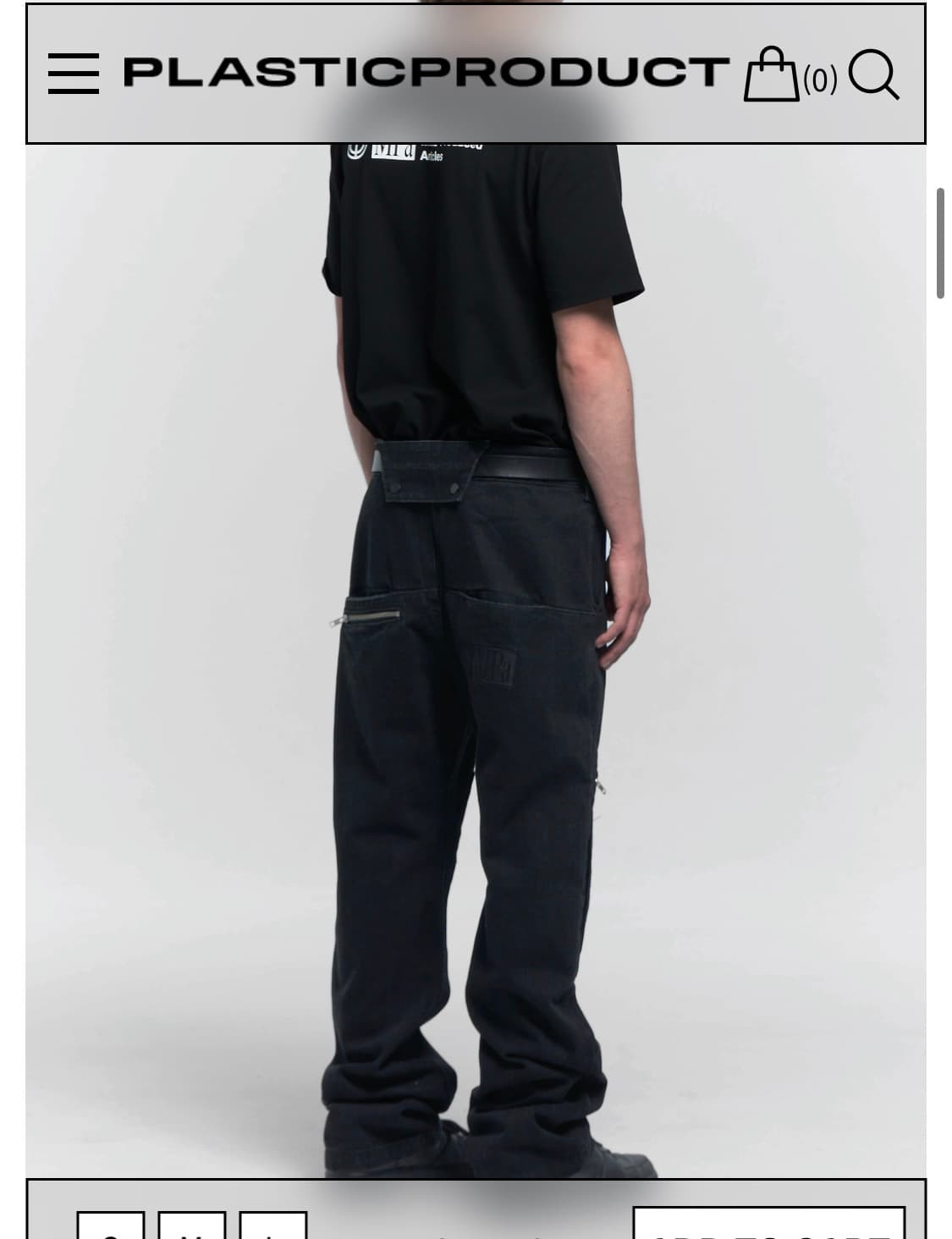 REVEALED POCKET PANTS 사이즈교환 상품이미지1