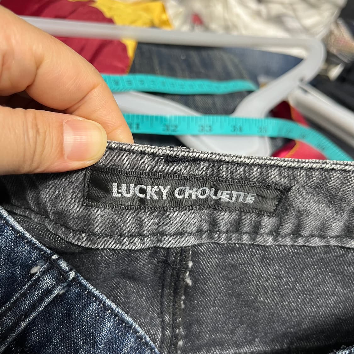 럭키슈에뜨 데님 스커트 36 상품이미지2