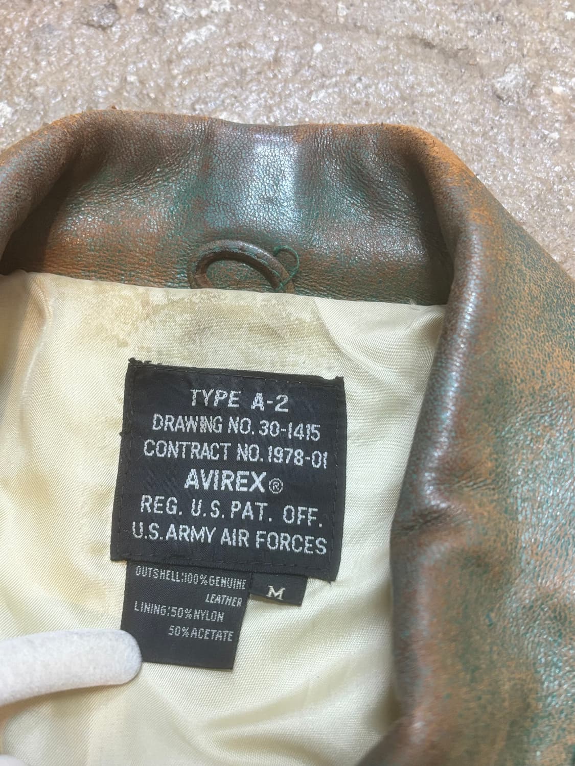 AVIREX TYPE A2 90s 플라이트 자켓  상품이미지4