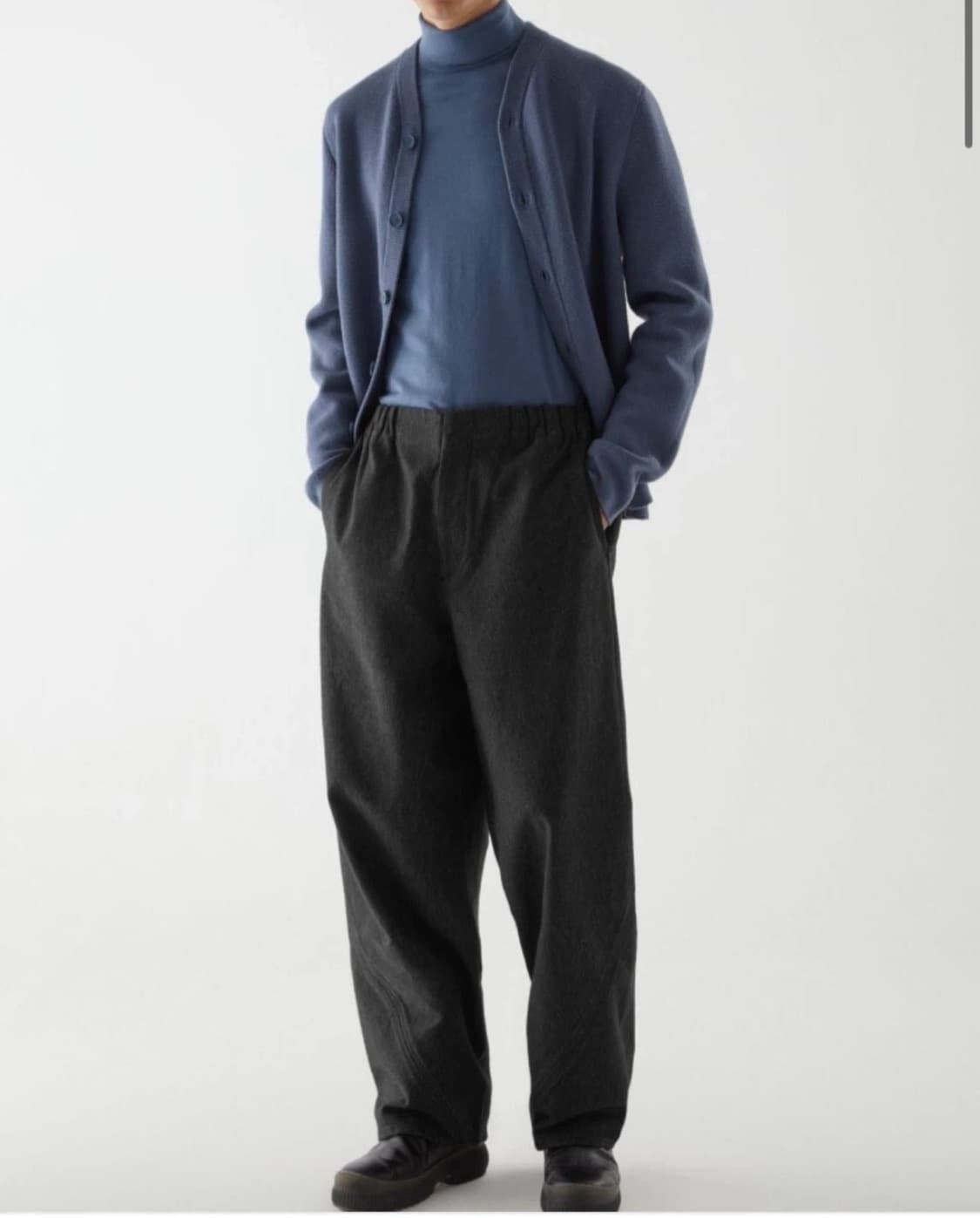 [새상품/코스] COS COTTON 배럴 진 상품이미지1