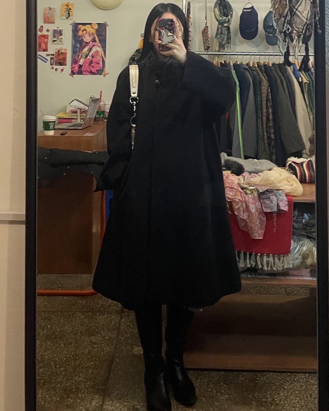 퍼카라 롱코트 [무배] 상품이미지1