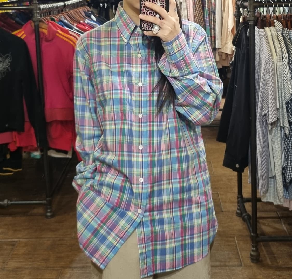 [Hi] polo 폴로 긴팔 체크셔츠 멀티 컬러 상품이미지2