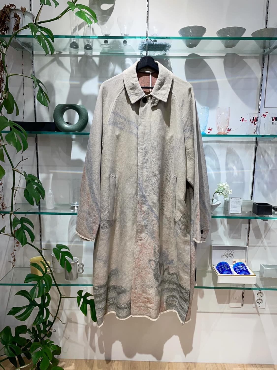 YOKE jacquard bal collar coat 상품이미지1