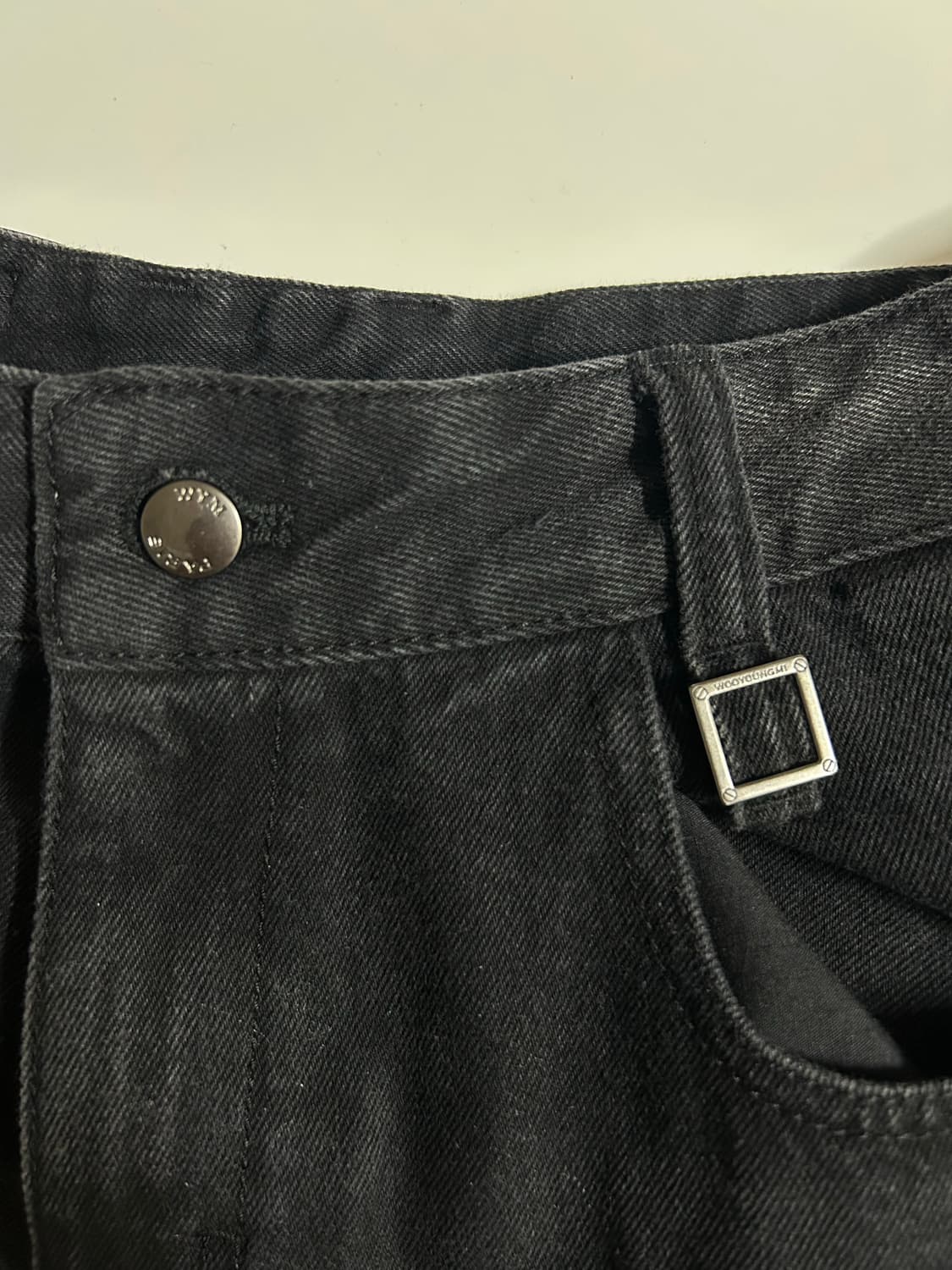 우영미 여자 와이드 데님 상품이미지3