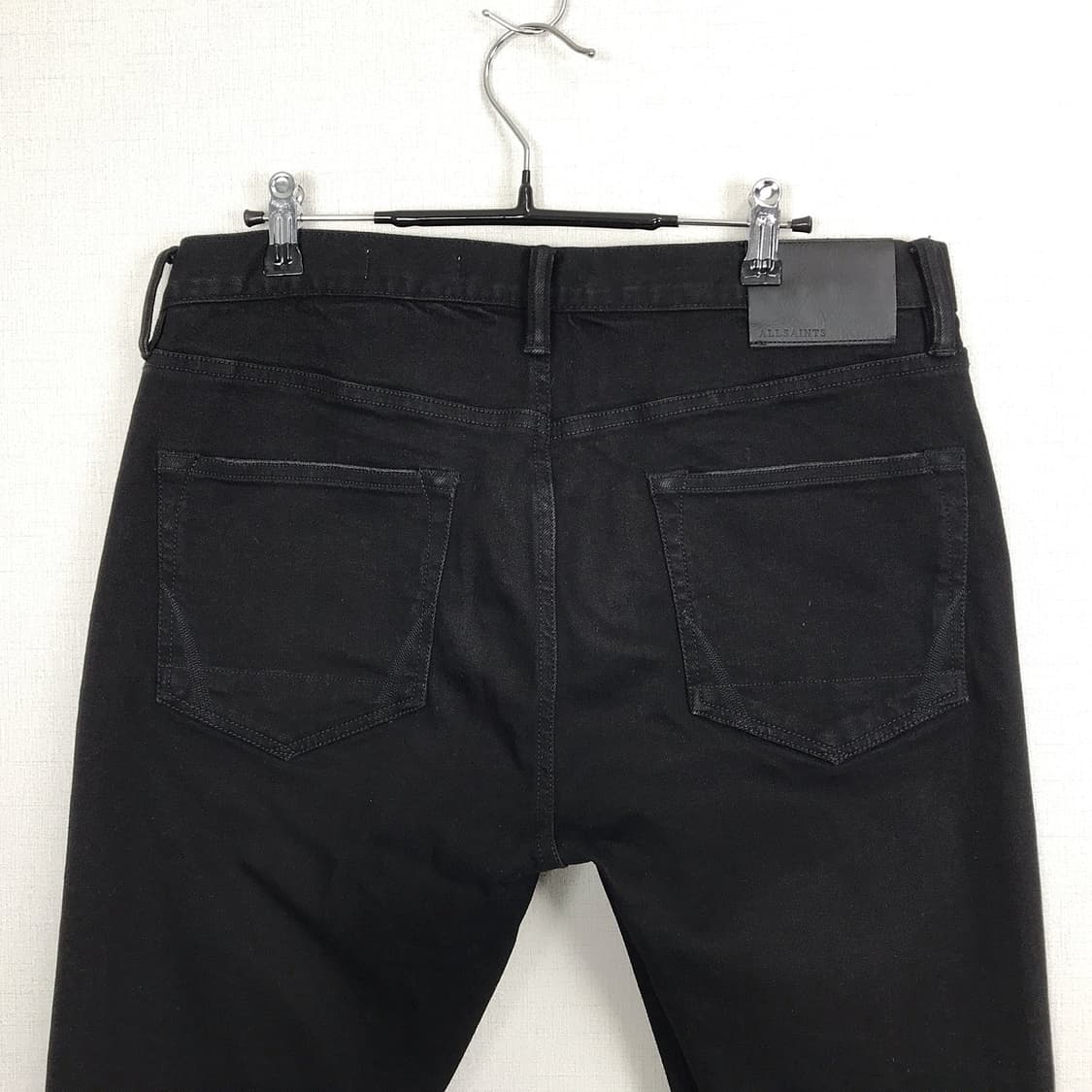 올세인츠 블랙진 스키니핏 흑청 데님 청바지 남성32-33 상품이미지7