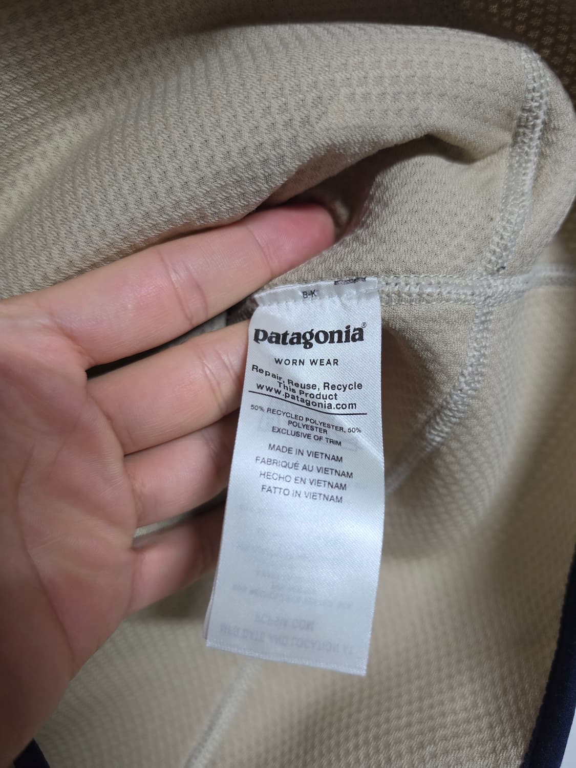 파타고니아 레트로 후리스 베스트조끼 M 상품이미지4