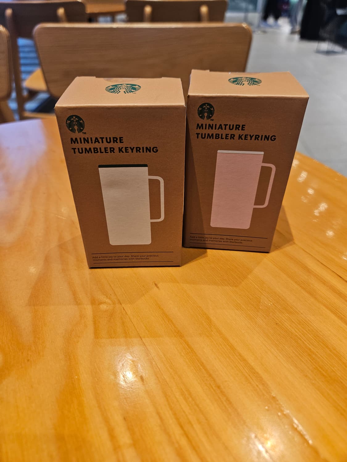 스타벅스 미니어처 텀블러키링 +베어리스타 키링 상품이미지2