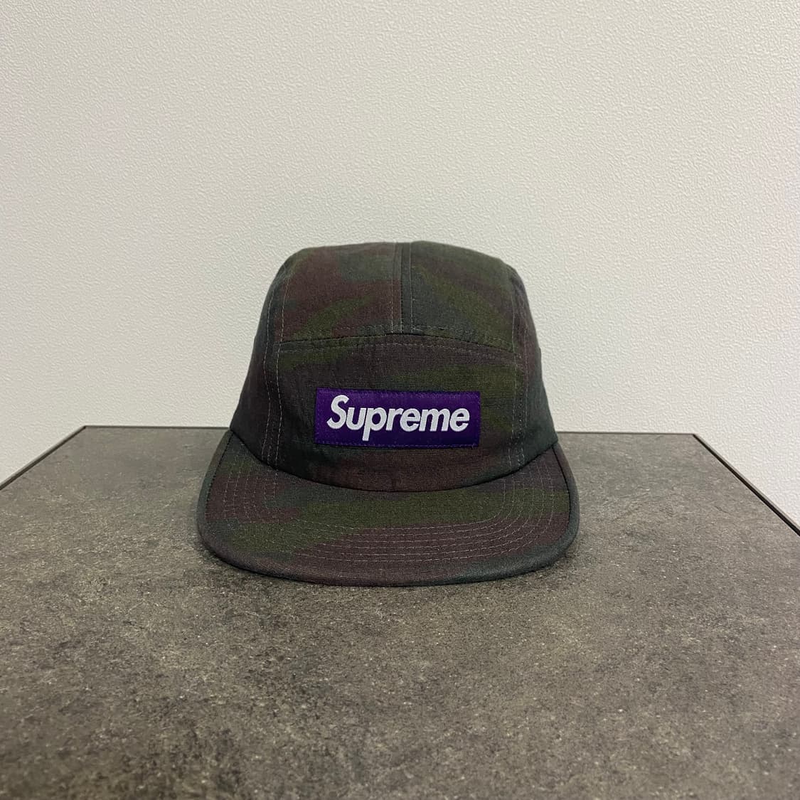 (OS) 슈프림 박스로고 캠프캡 모자 밀리터리 카모 상품이미지1