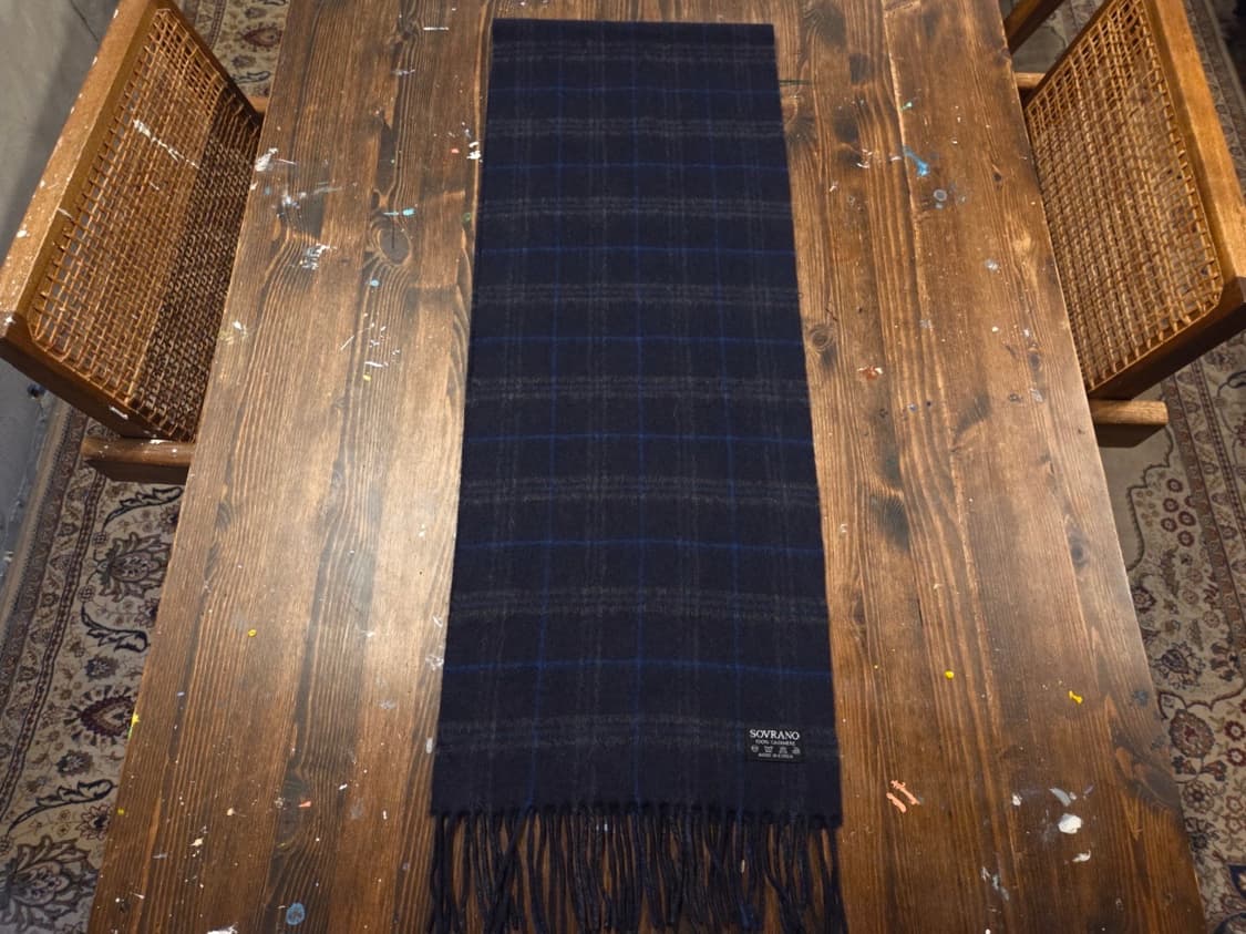 SOVRANO 캐시미어 머플러 상품이미지1