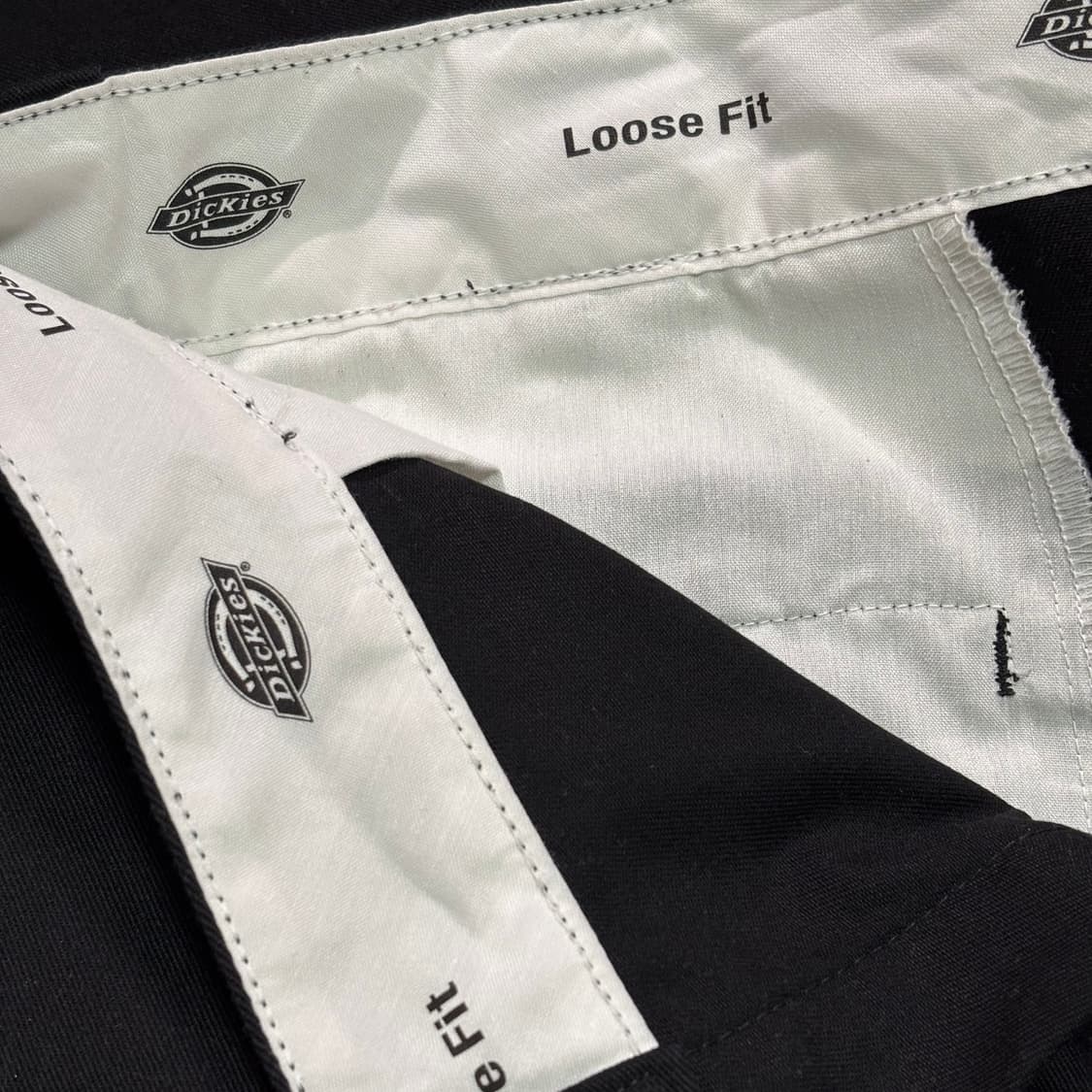 디키즈 더블니 85283 루즈핏 워크팬츠 블랙  상품이미지4