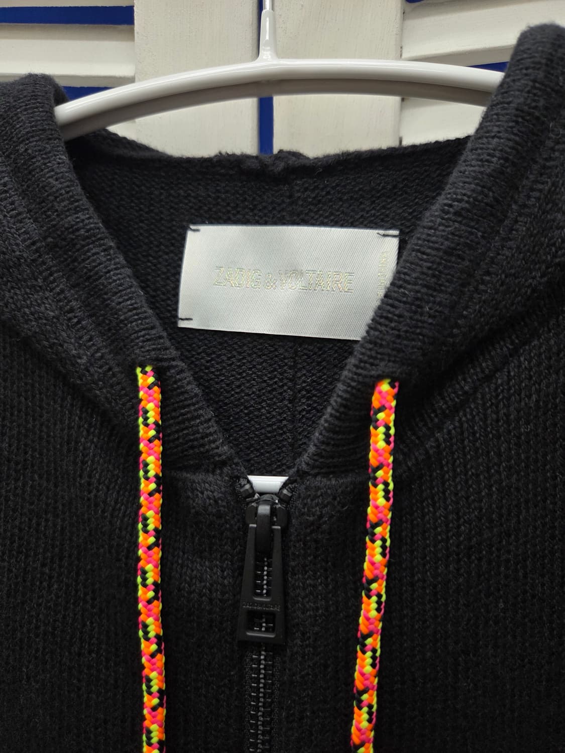 자딕앤볼테르 캐시미어 니트 후드 집업 상품이미지3