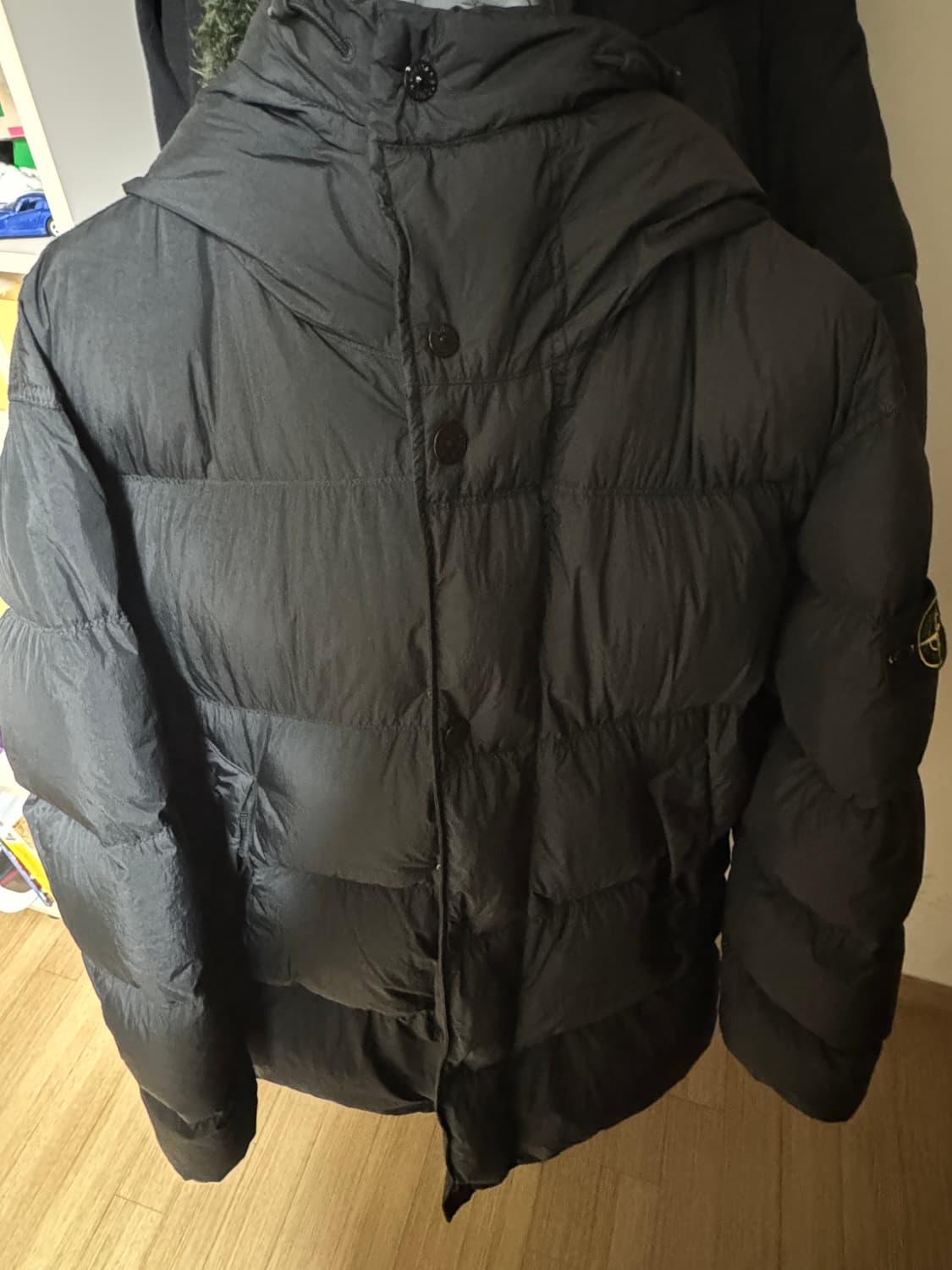 스톤아일랜드 윈드 레지스턴트 후드 파카 상품이미지2