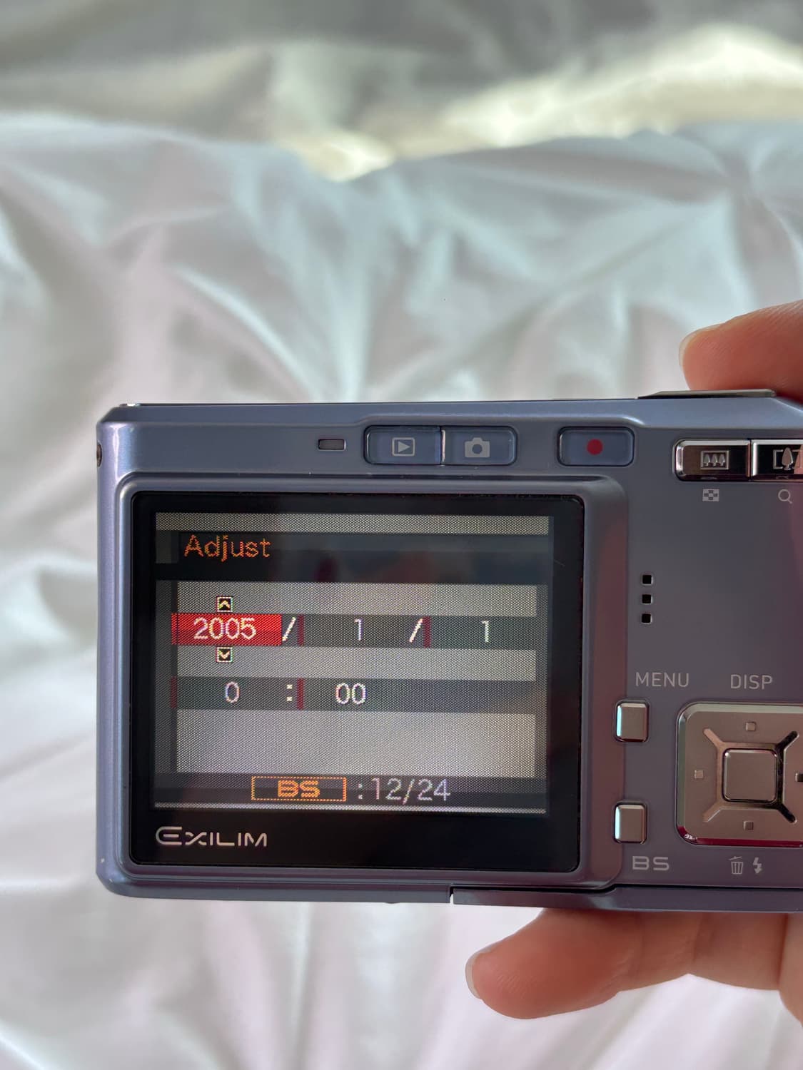 카시오 엑슬림 ex-s600 블루 (작례o) 상품이미지6