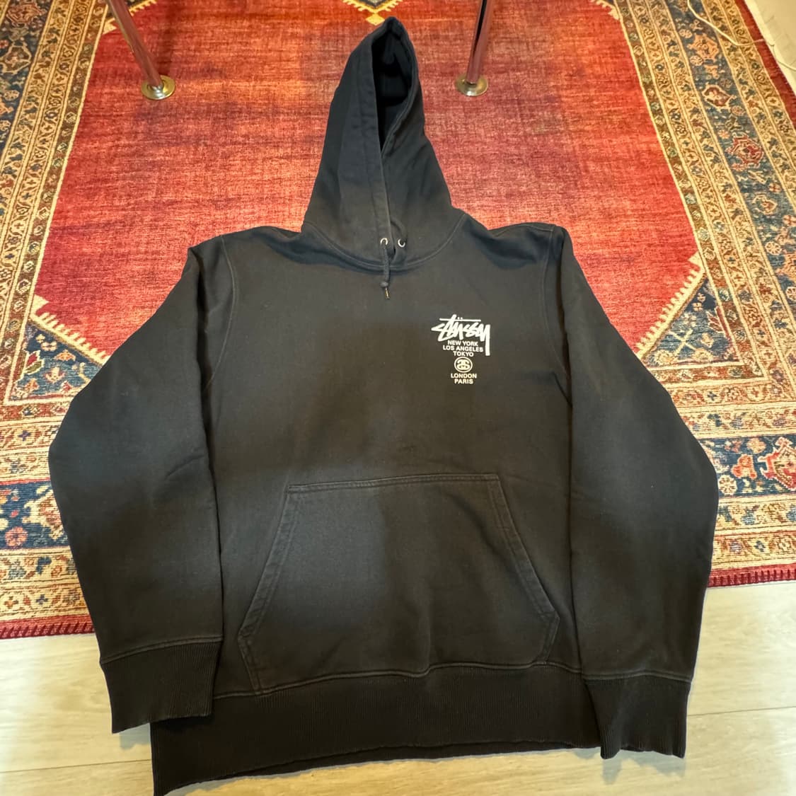 스투시 월드투어 후드티 상품이미지1