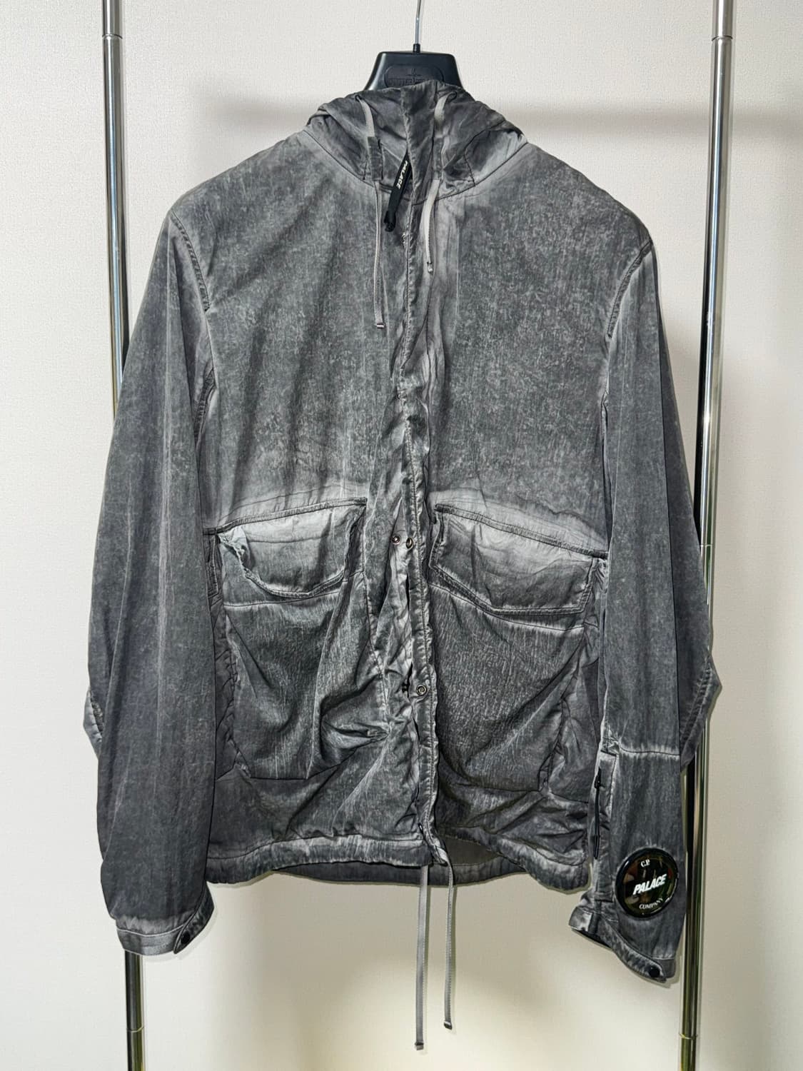C.P.Company X Palace 콜라보 고글 후드 바람막이 자켓 상품이미지1