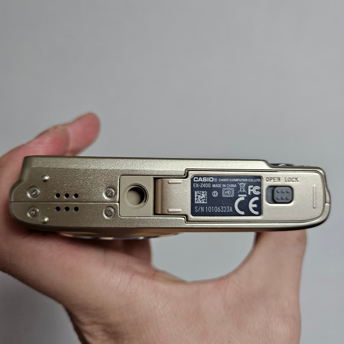 [태연 방지민 디카] 카시오 엑슬림 EX-Z400 골드 상품이미지5