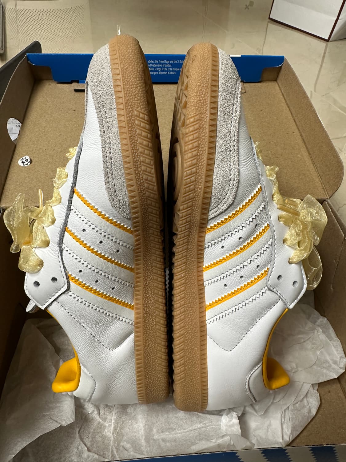 아디다스 삼바 옐로우 스니커즈 235  상품이미지5