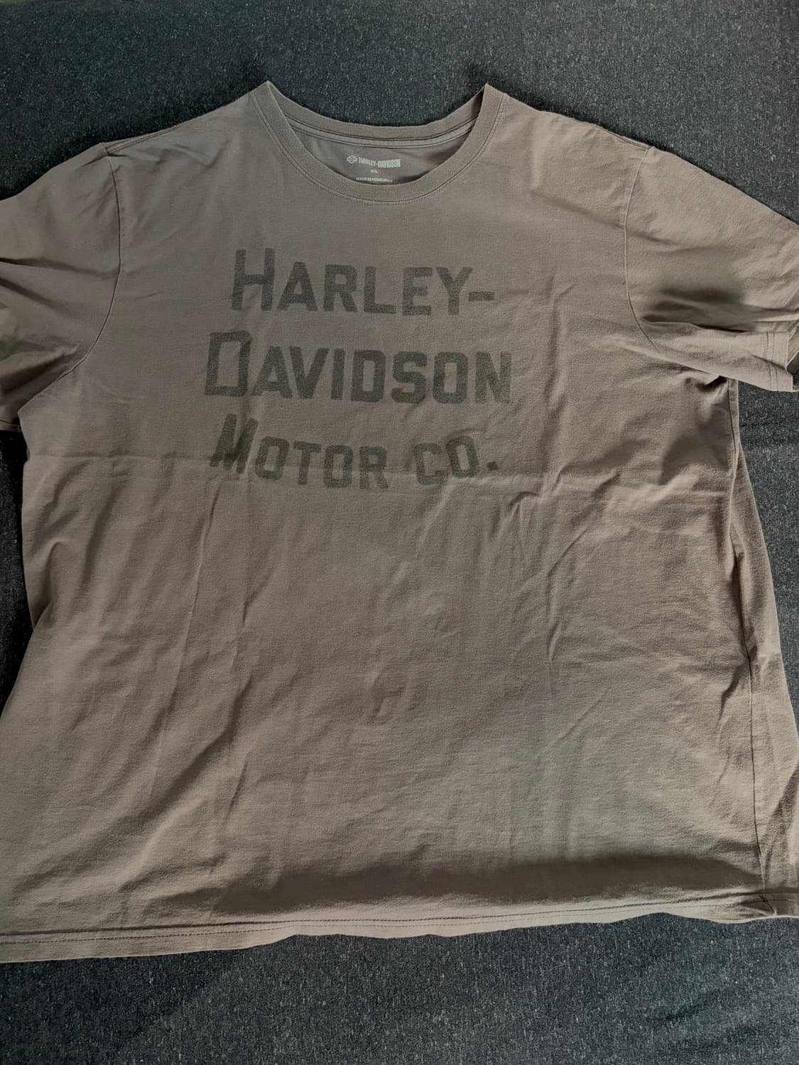 할리데이비슨 프린팅 티셔츠  상품이미지1