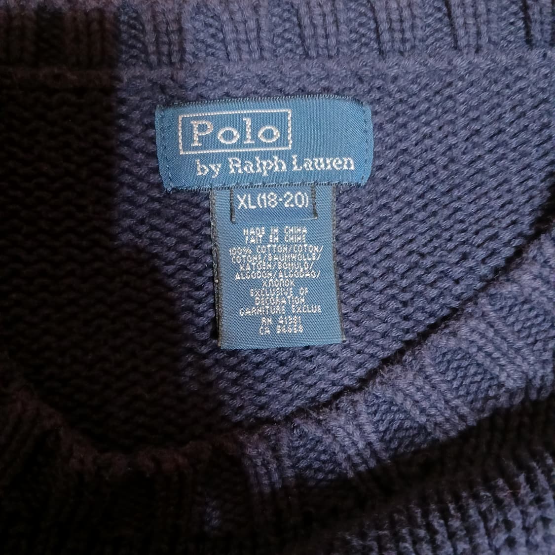 폴로 성조기 니트 상품이미지2