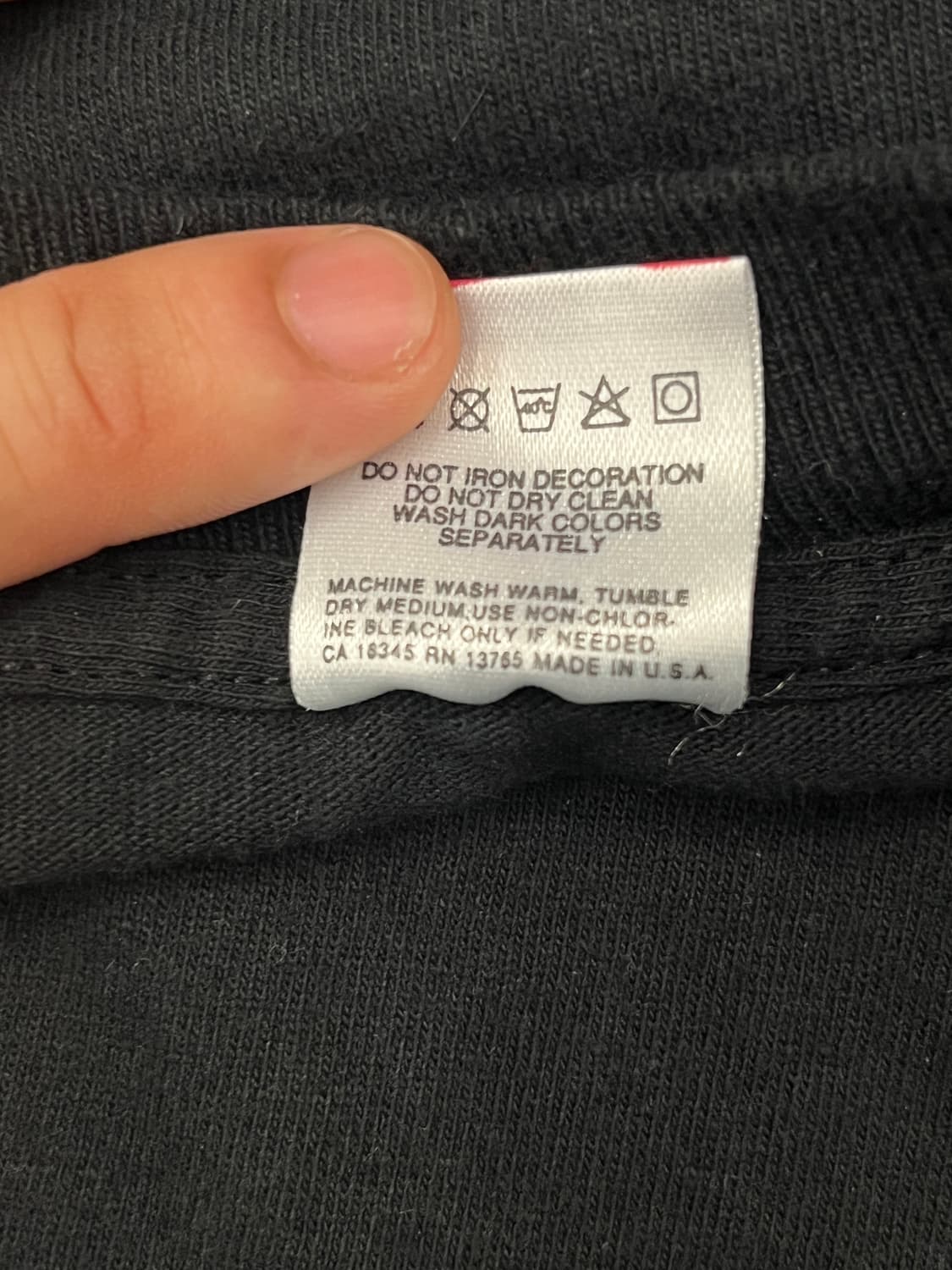 90s made in USA FRUIT OF THE LOOM 포켓티 상품이미지5