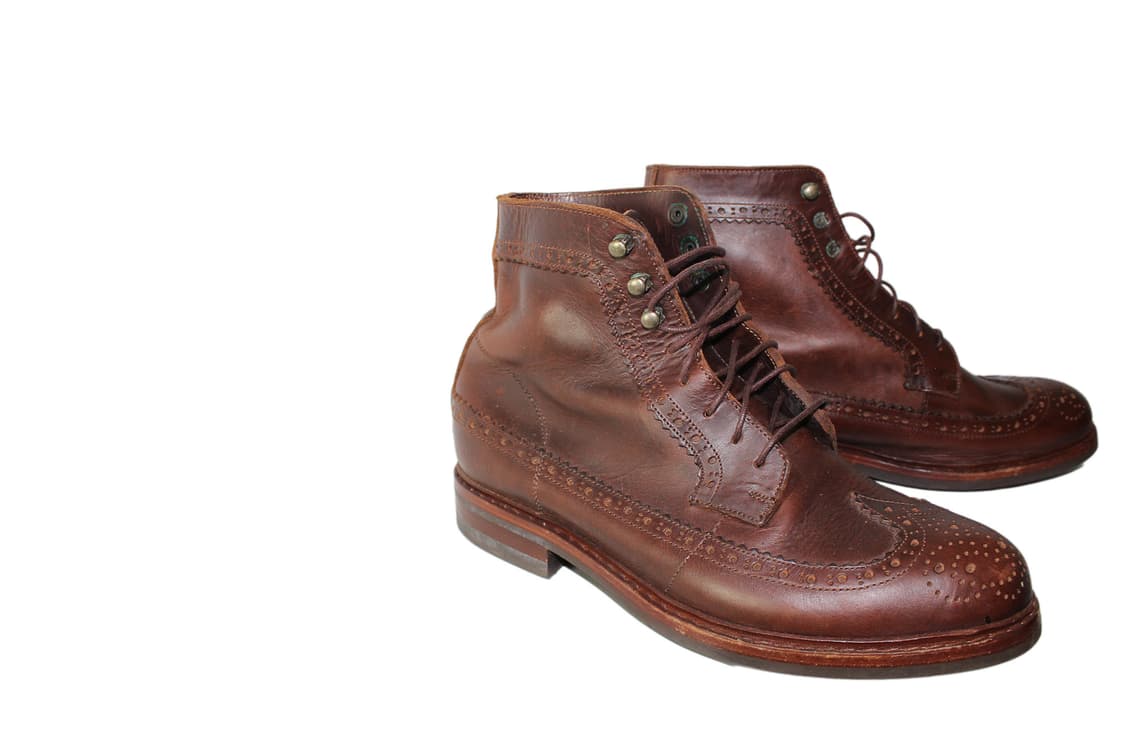 THE KLAXON 더클락슨 풀그레인 브로그 부츠 상품이미지5