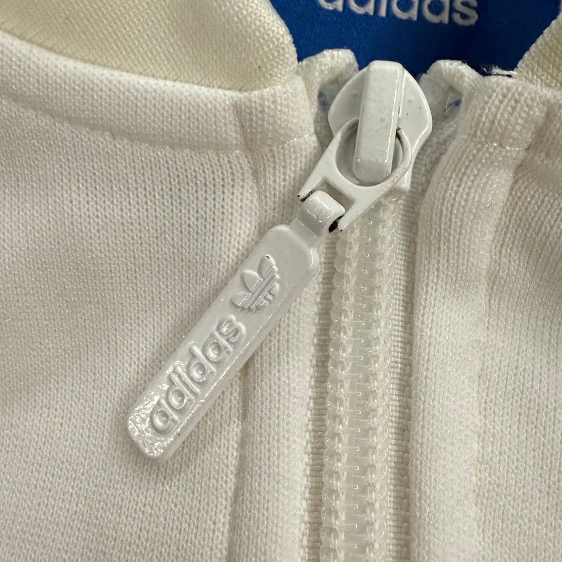 아디다스 화이트 블랙 흰검 퍼플 디테일 레알 마드리드 져지 트랙탑  상품이미지9