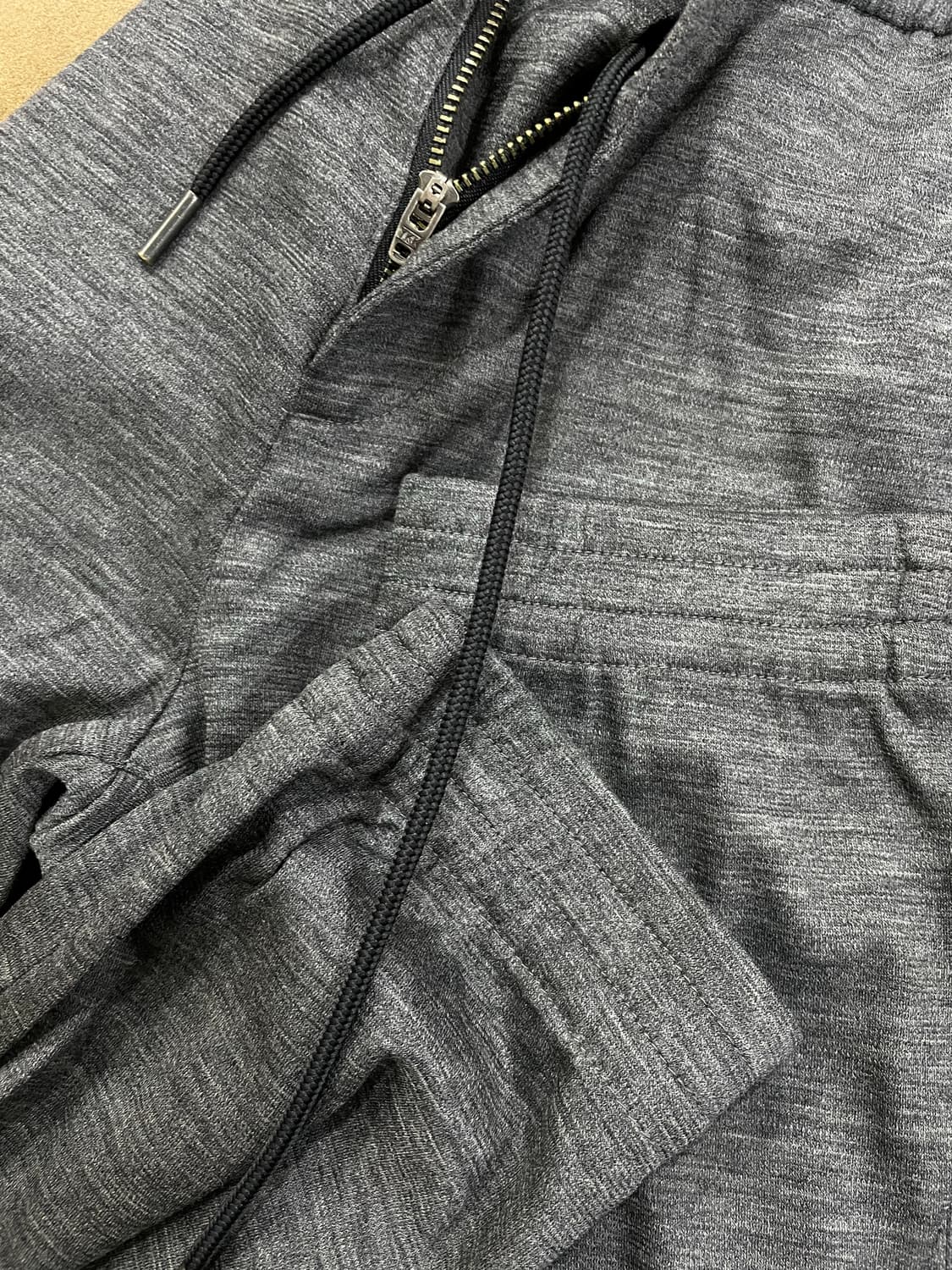 띠어리/그레이 밴딩조거팬츠 상품이미지4