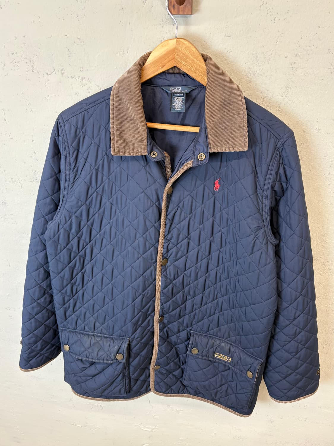 폴로랄프로렌 보이즈 네이비 퀼팅 자켓 상품이미지4