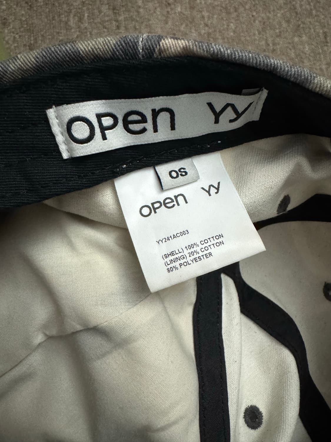 Open Yy 카모 모자 상품이미지3