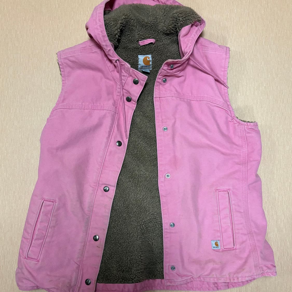 칼하트 양털 조끼 상품이미지1