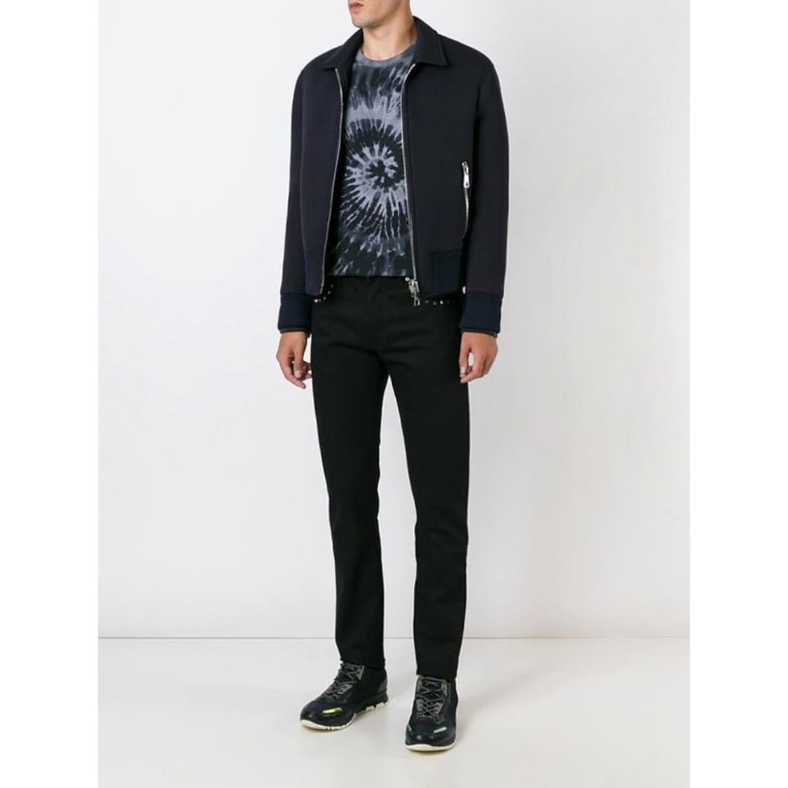 발렌티노 락스터드 블랙 데님 진 상품이미지1