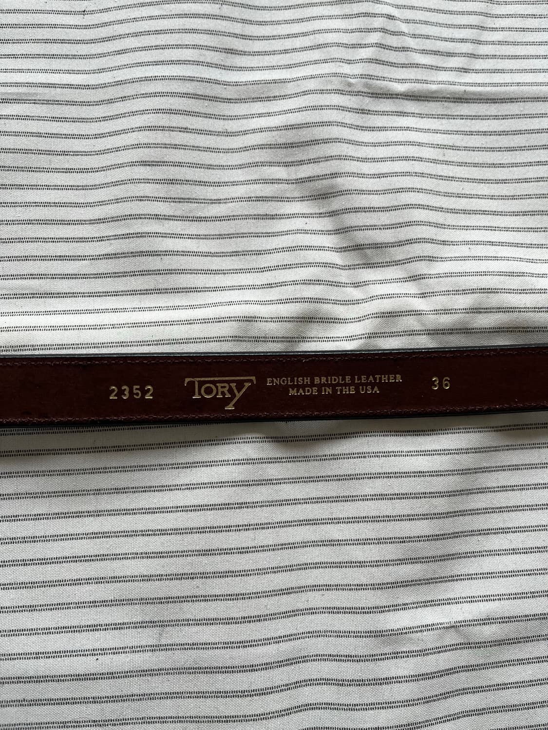 토리 잉글리쉬 브라이들 레더 벨트 (29-32) 상품이미지5