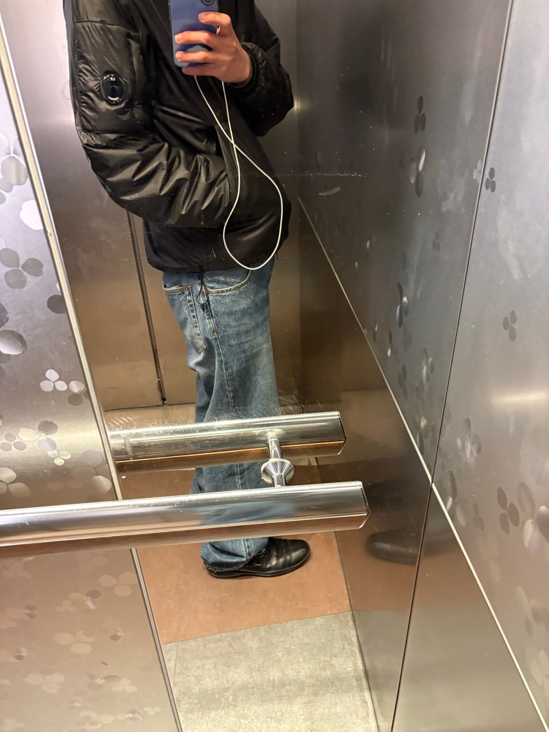 CP컴퍼니 나다 쉘 후드 패딩 자켓 블랙 M - 25FW 상품이미지8