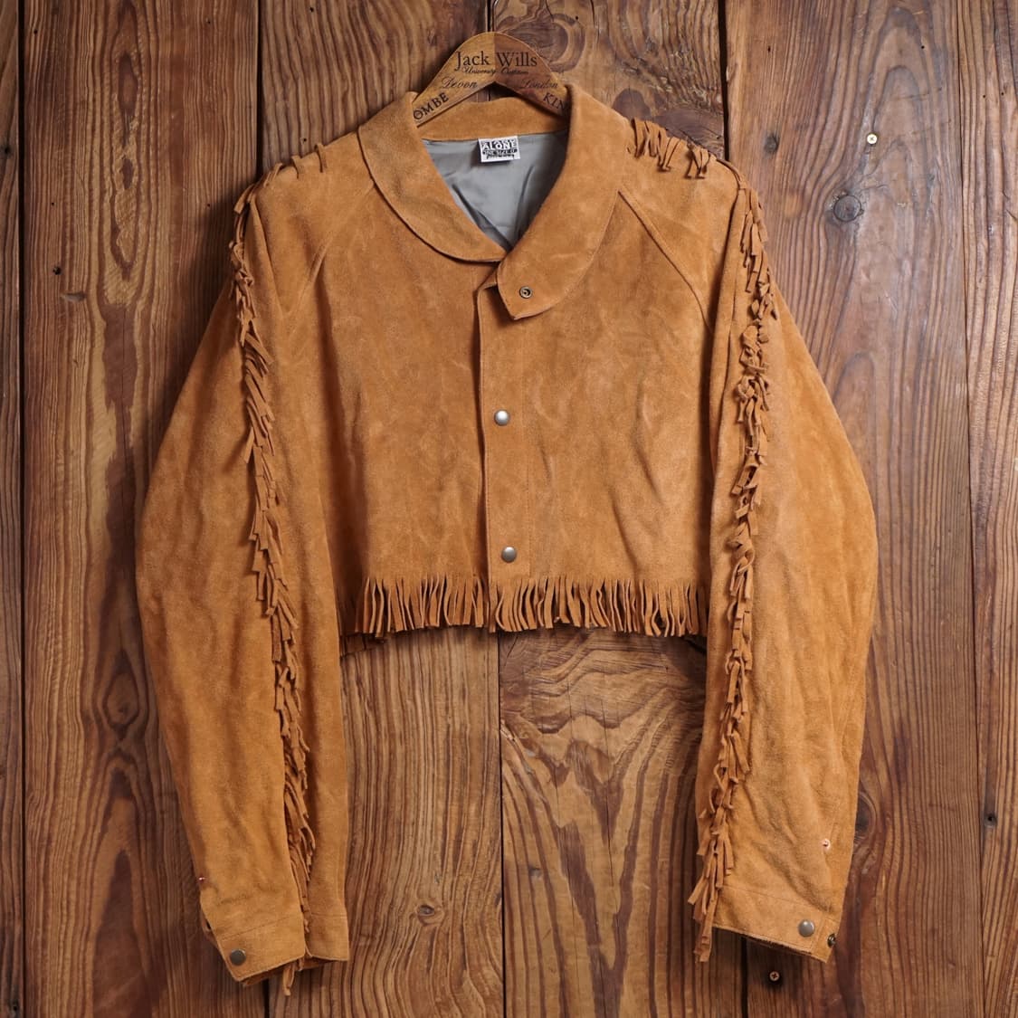 스탠드얼론 프린지 레더 스웨이드 자켓 상품이미지2