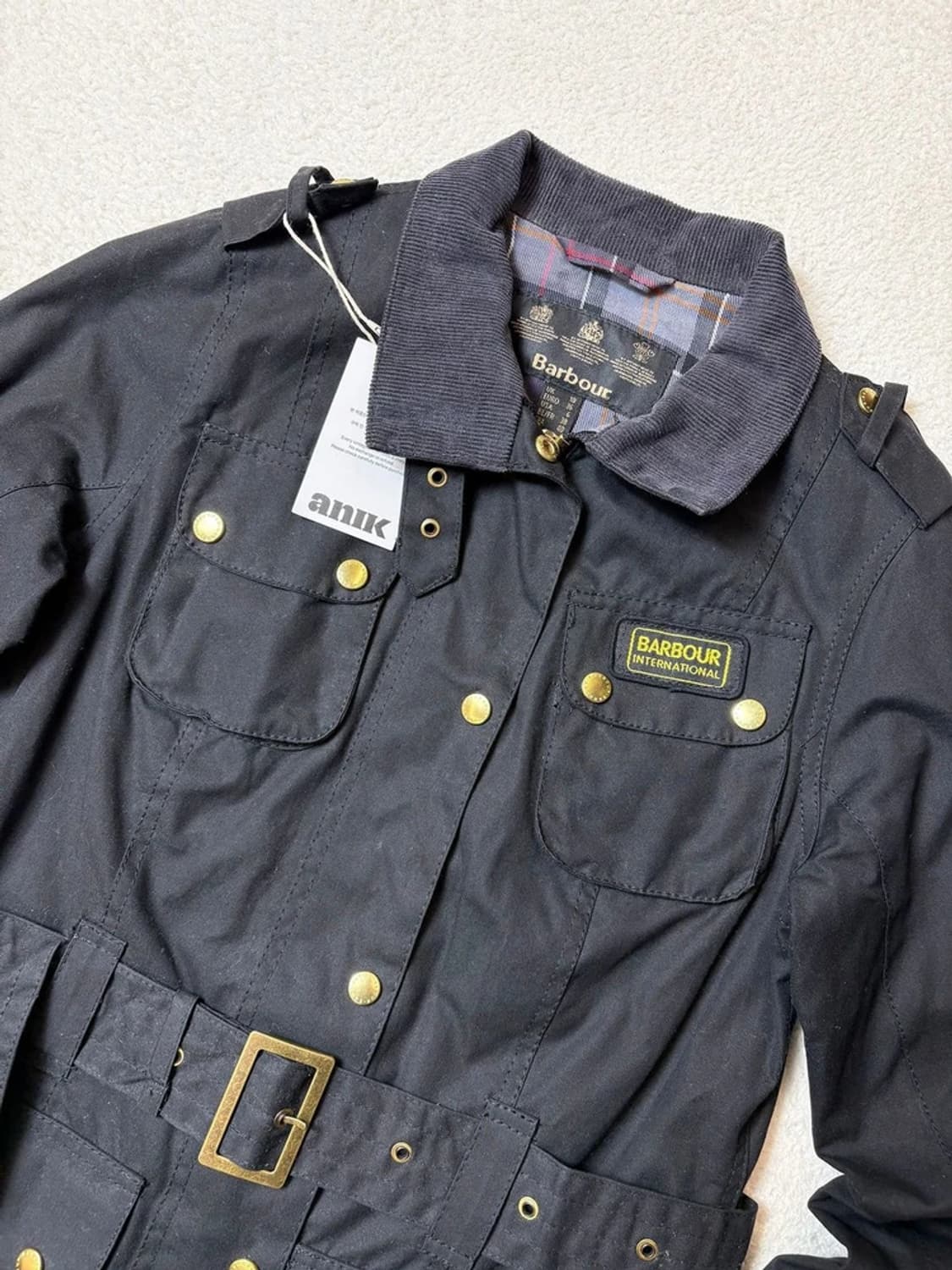 바버 18FW 인터내셔널 왁스드 벨티 자켓 PN6584 상품이미지2