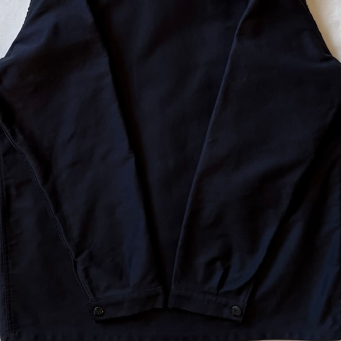 [105-107] 90s 프랑스 ADOLPHE LAFONT 블랙 몰스킨  상품이미지10