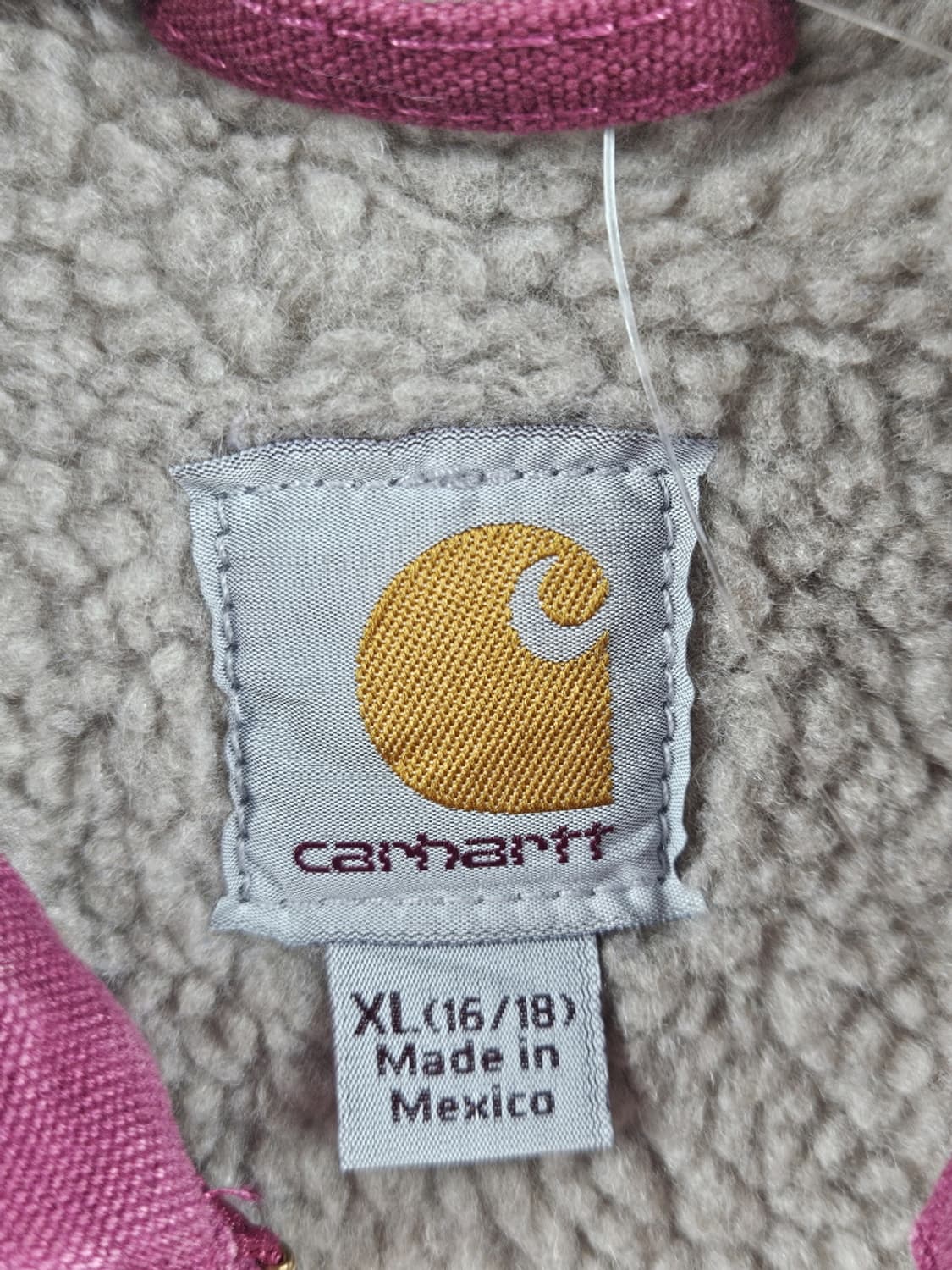 칼하트 WJ141 쉐르파 후드 시에라 워크 자켓 ( XL )/ 10648 상품이미지8