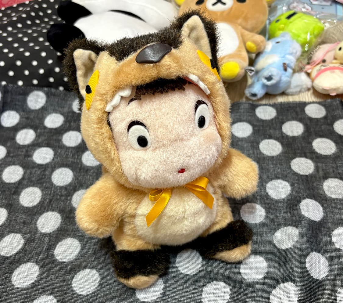 일본정품 지브리 이웃집 토토로 고양이버스 메이 인형 빈티지인형 상품이미지1