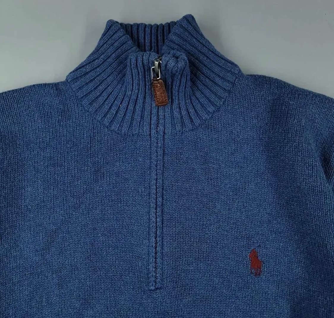 폴로 랄프로렌 반집업 니트 상품이미지2