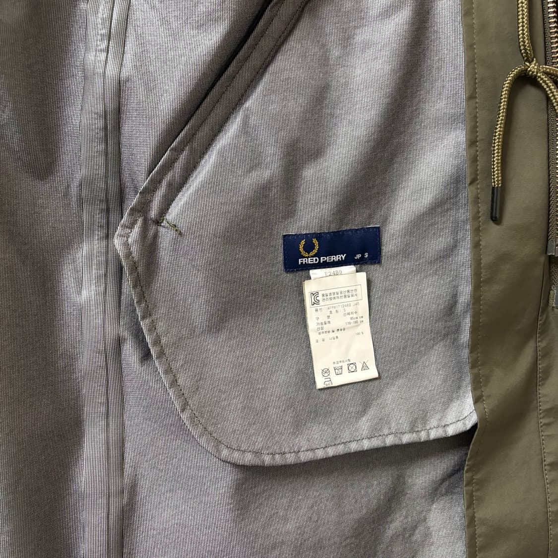 프레드페리 m65 방수 파카 상품이미지9