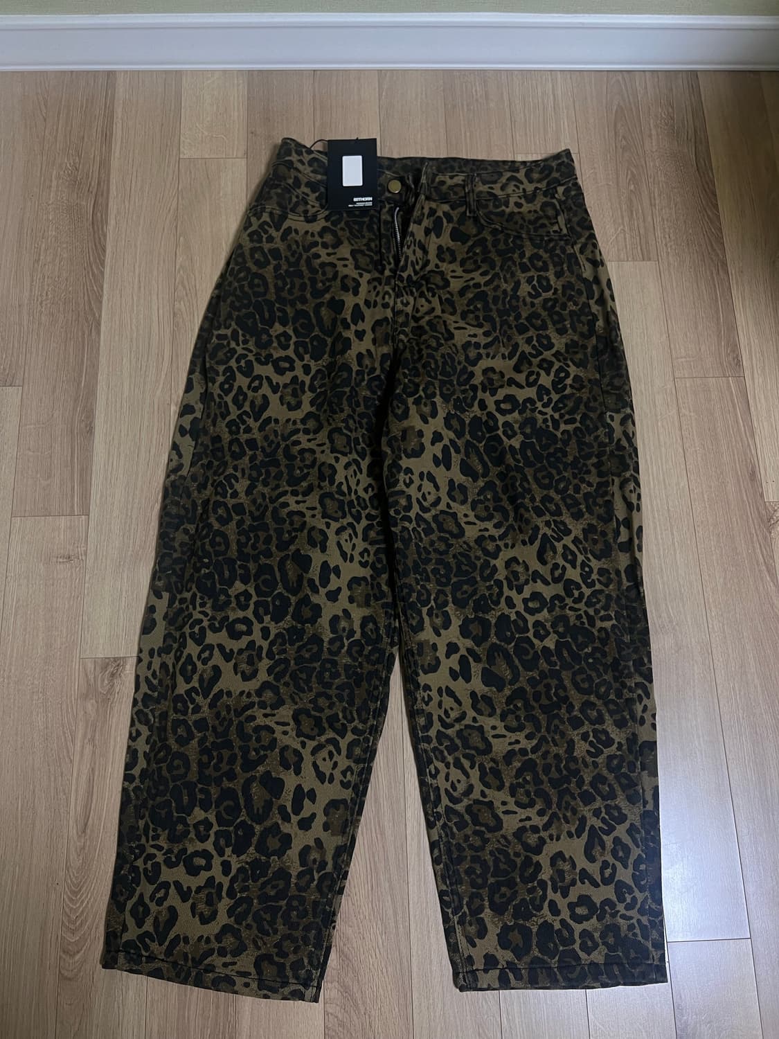 레오파드 호피 팬츠 상품이미지1
