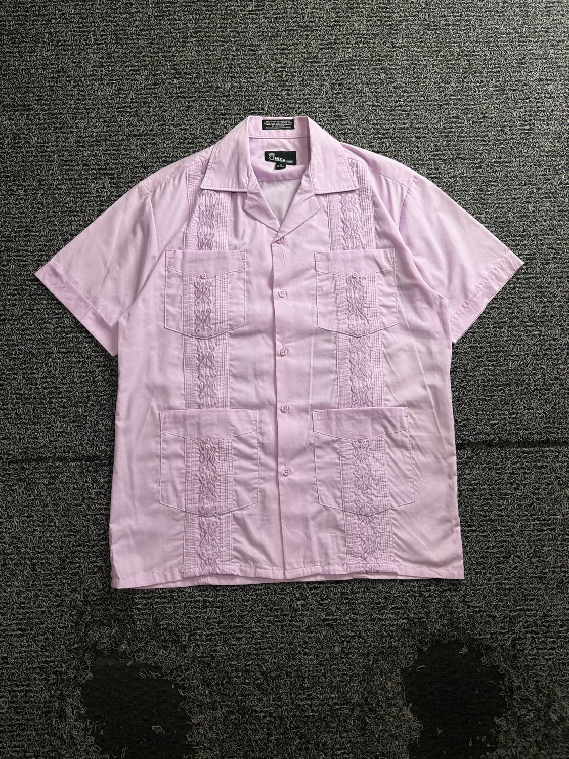 Omega USA 오리지날 구아야베라 린넨 쿠바 셔츠 4074 상품이미지2