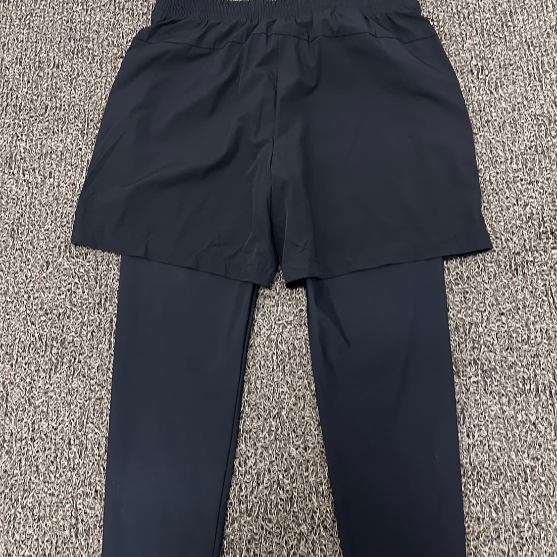 다이나핏 레깅스 반바지 운동복 수영복 블랙 L 상품이미지6