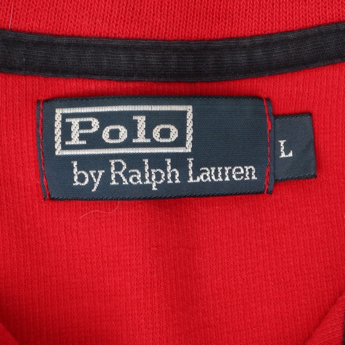 폴로 랄프로렌 레드 빅포니 하프집업 코튼니트 스웻셔츠 상품이미지8