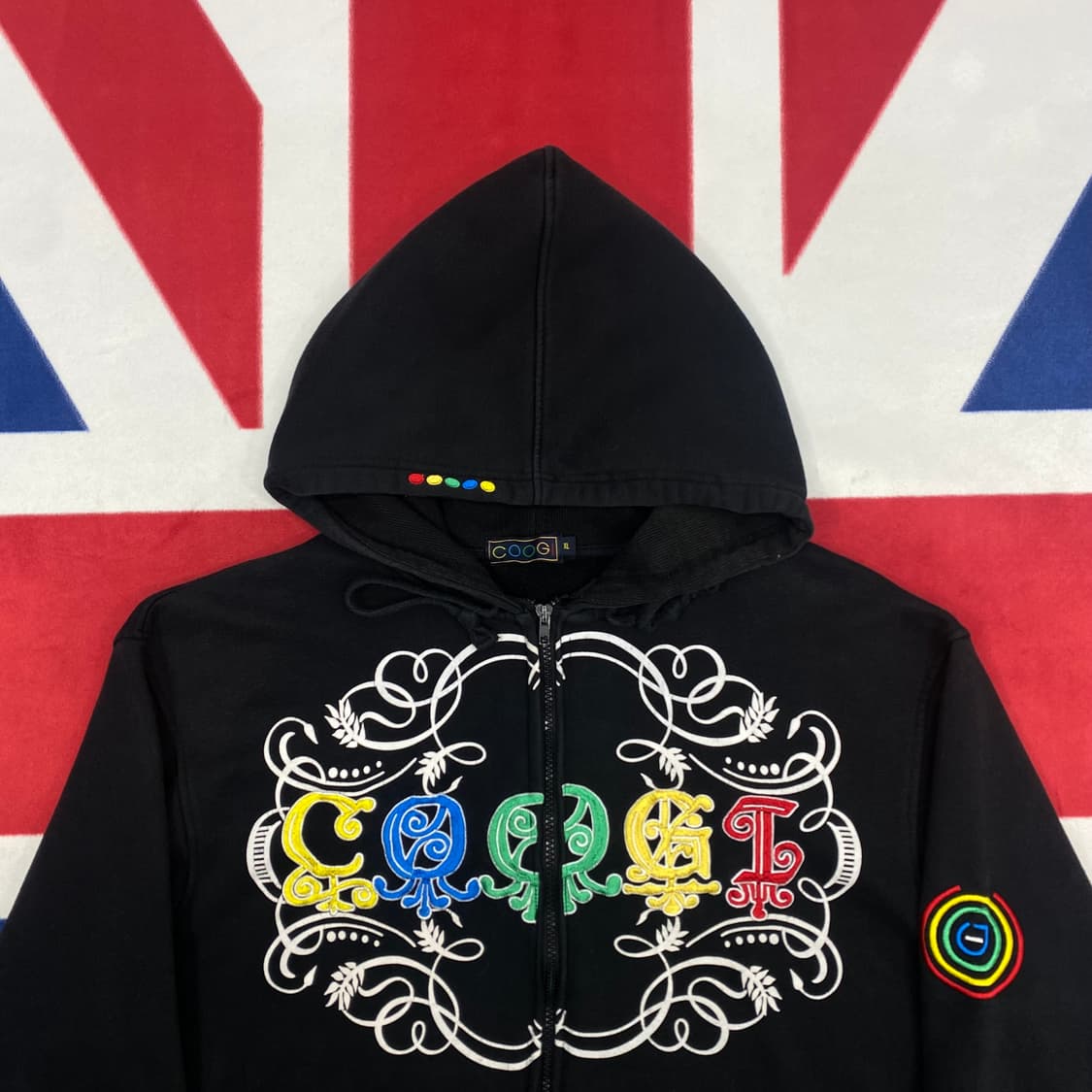 COOGI 자수로고 후드집업 XL  상품이미지3