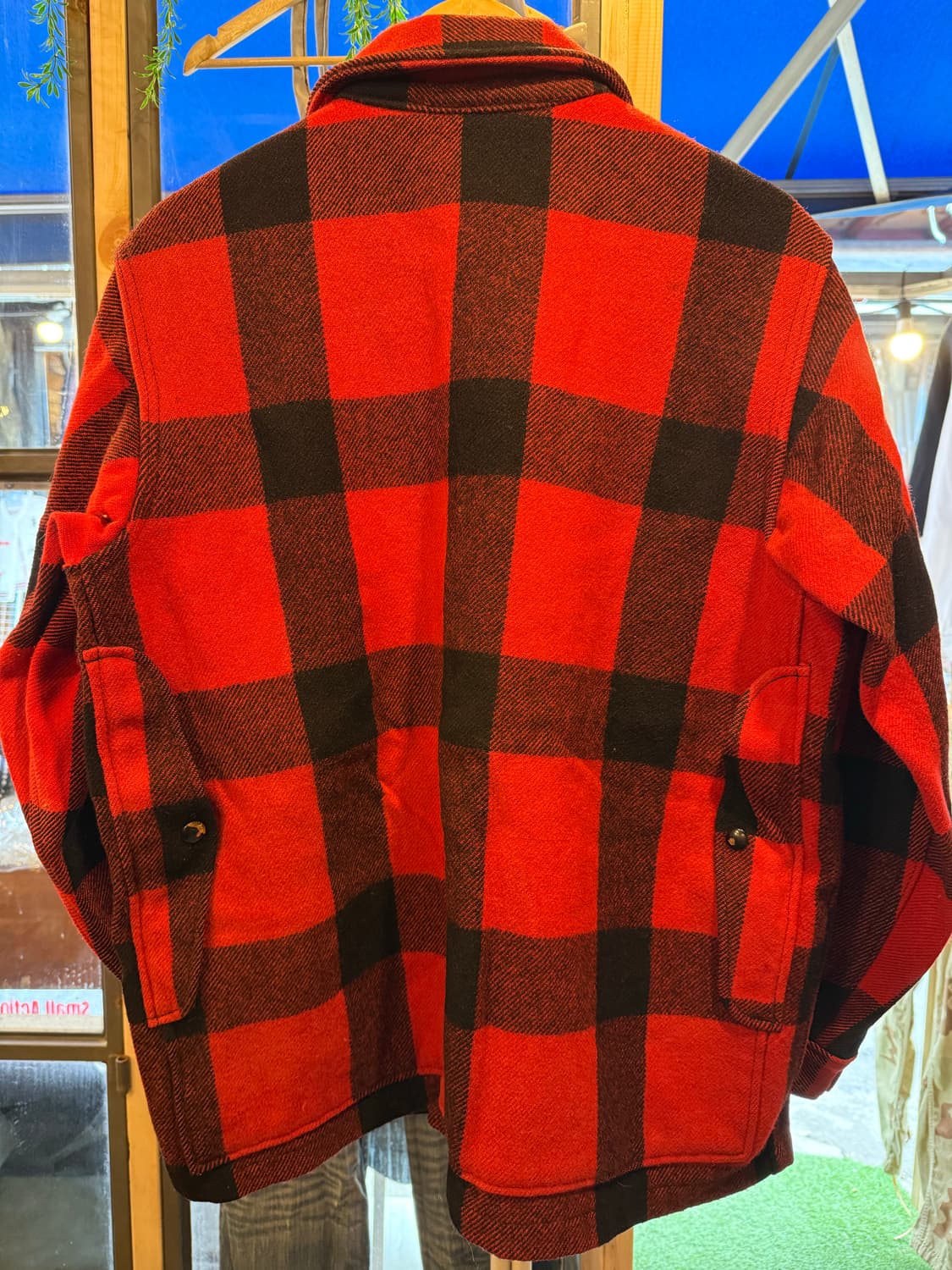 울리치 레드 체크 울자켓 상품이미지4