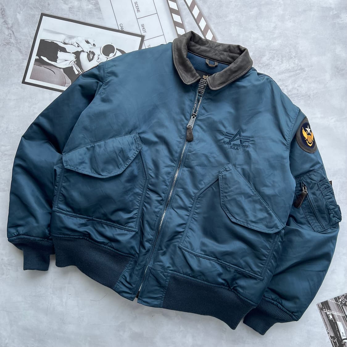 Vintage 2000s Alpha Industries CWU-45 상품이미지1