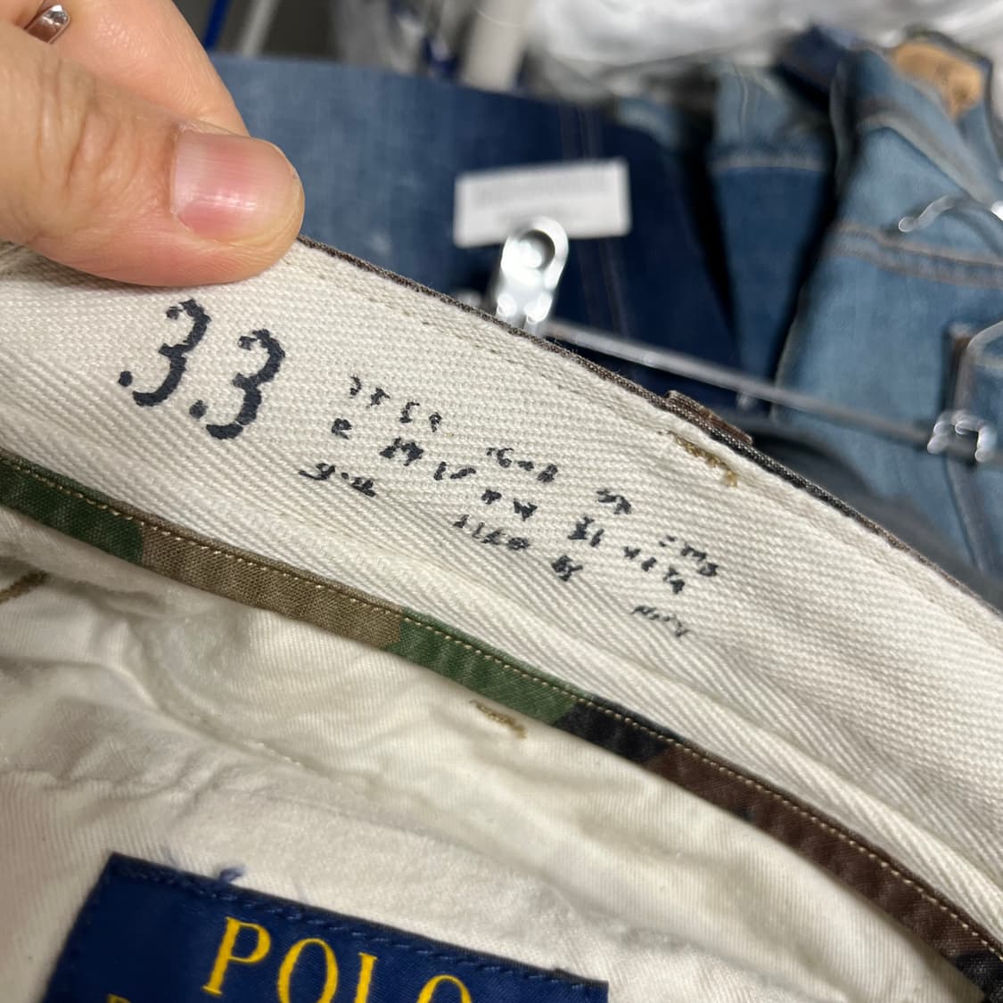 폴로 랄프로렌 밀리터리 카고 조거 팬츠 카모 33 상품이미지3