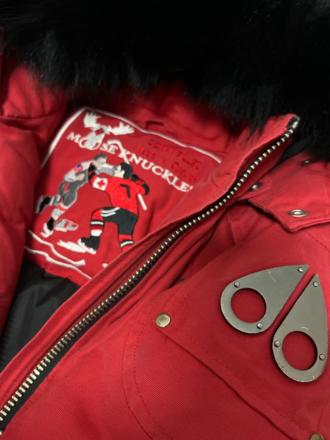 무스너클 패딩 90 정품 상품이미지2