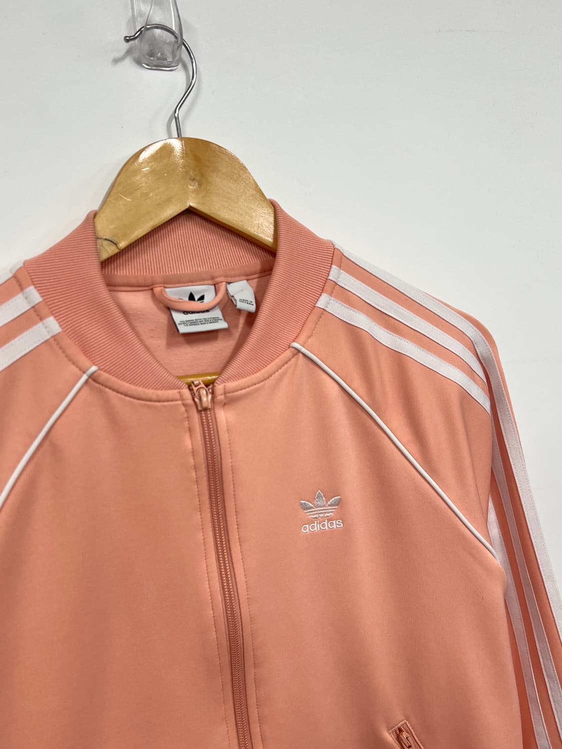아디다스 트레포일 살구 연핑크 트랙 슈퍼스타 져지 상품이미지2